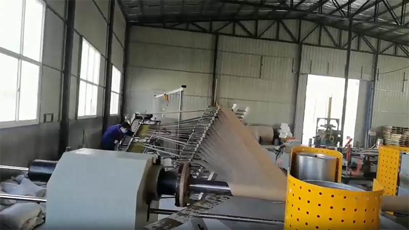 Станок для бумажных труб TZ-200 с ЧПУ и четырьмя головками